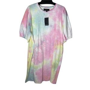 Eloquii Tie Dye T-Shirt Dress 18/20